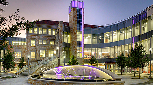 Section Image: Neeley Fountain outside 