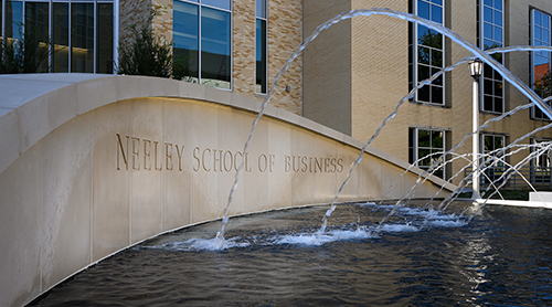 Section Image: Neeley School of Business Fountain 